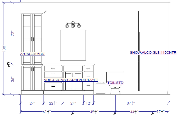 Hudson Bath Elevation